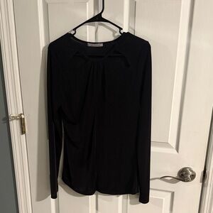 Buckle BKE Elegant Black Long Sleeve Women's Top